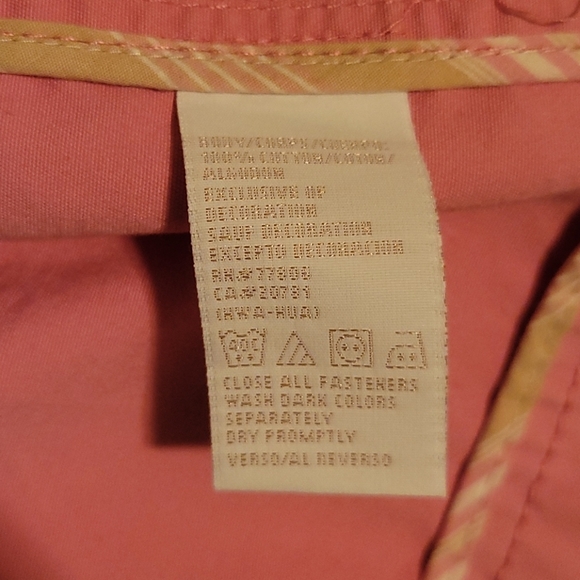 Tommy Hilfiger pink trench coat. Size M - Picture 11 of 12